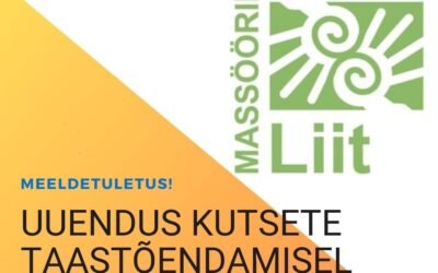 Meeldetuletus! Uuendus kutsete taastõendamisel